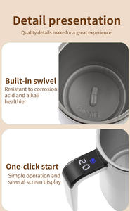 แก้วชงกาแฟ<span class=keywords><strong>นม</strong></span>เชคสุญญากาศสแตนเลส 304 ขนาด 380 มล. พร้อมระบบวัดอุณหภูมิอัจฉริยะและระบบผสมอัตโ<span class=keywords><strong>นม</strong></span>ัติอเนกประสงค์ - Product Image 5