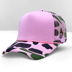 <span class=keywords><strong>Gorras</strong></span> de camionero <span class=keywords><strong>personalizadas</strong></span> con logo, estampado de camuflaje, sublimación, espalda de malla a cuadros, espuma, estampado de leopardo, <span class=keywords><strong>gorras</strong></span> de béisbol de 5 paneles con cuerda - Product Image 1