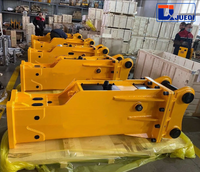 Casse-pierre hydraulique silencieux en boîtier fermé SB43 SB81 SB151 compatible avec les excavatrices de 10 à 50 tonnes
