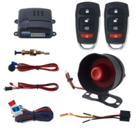 Sistema de Alarma para Auto de 12V al por Mayor, Sistema de Seguridad Antirrobo, Accesorios Eléctricos para Auto, Alarma para Auto con Control Remoto