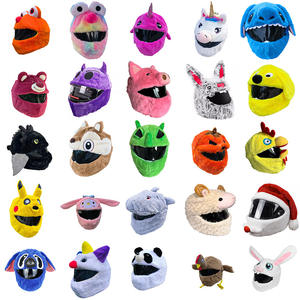Fábrica 60 estilos Crazy Funny Cartoon <span class=keywords><strong>evil</strong></span> Rabbit casco cubierta antipolvo tapa instalar casco de motocicleta - Product Image 6
