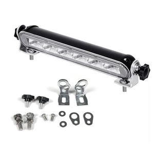 ไฟหน้า LED อัลตร้าสลิม สำหรับออฟโรด ขนาด 6 นิ้ว 10 นิ้ว 14 นิ้ว 18 นิ้ว 22 นิ้ว ไฟสปอตไลท์สำหรับรถบรรทุก กันน้ำระดับ IP68 พร้อมไฟ DRL อุปกรณ์เสริมไฟหน้า - Product Image 5