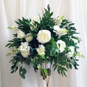IFG vendita calda tavola di nozze centrotavola di fiori per la decorazione di nozze