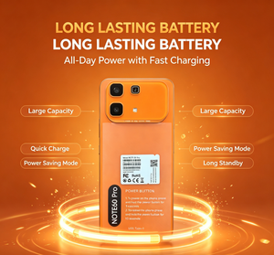 Original Note60 Pro 12GB+512GB รองรับซิมคู่ โหมดสแตนด์บายคู่ ซีพียู Decca Core ระบบจดจำใบหน้าและลายนิ้วมือ โทรศัพท์มือถือ 5G - Product Image 3