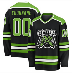 2026 Chinese fabrikant omkeerbare plus size sublimatieprint ijshockeytrui op maat gemaakte hockeykleding ontwerp je eigen ontwerp - Product Image 4