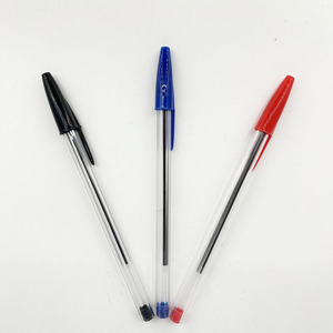 Bolígrafo de Plástico Simple de 1.0 mm para Oficina, Tinta de Aceite en Rojo, Azul y Negro, Venta al Por Mayor - Product Image 2