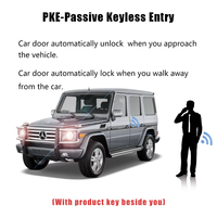 Système Keyless-Go pour Mercedes-Benz CLK 2004-2006, démarrage à bouton-poussoir PKE, démarrage à distance, harnais dédié Plug and Play