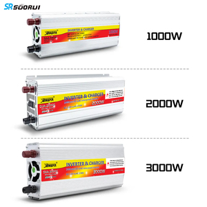 YONGFA <span class=keywords><strong>3000W</strong></span> 12V vers 220V Onduleur solaire à onde sinusoïdale modifiée simple AC 50/60Hz, Onduleur UPS tout-en-un - Product Image 4
