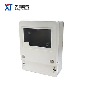 Fireproof Plastic Enclosure Box Electric Energy Meter Shell Housing Household Electronic Watt-hour Meter Factory Customized