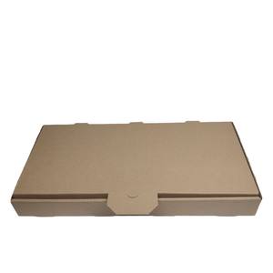 Boîtes à pizza en papier kraft ondulé pour frites et hamburgers avec logo, support à pizza en PP de qualité alimentaire - Product Image 1