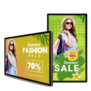86 inch UHD Màn hình <span class=keywords><strong>LCD</strong></span> Treo tường treo hiển thị 4k kỹ thuật số điện tử bảng menu cho nhà hàng cafe cửa hàng quảng cáo - Product Image 1