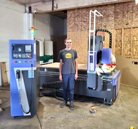Routeur CNC ATC 1325 1530 à succès – Routeur CNC ATC pour le travail du bois 4*8ft 2030 2040 pour la gravure de portes d'armoires en bois