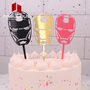 Mariage Anniversaire Fête Gâteau Toppers Fournitures De Fête sirène gâteau fleur gâteau topper pour <span class=keywords><strong>la</strong></span> décoration - Product Image 4