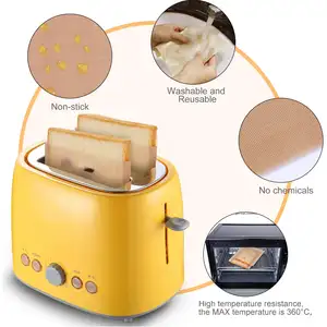 High Quality Heat Resistant Oven Microwave Nonstick Sandwich Toaster Bag