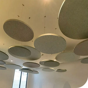 Disques insonorisés et ignifuges modernes en forme de nuage, découpés CNC, pour la décoration de plafonds dans les hôtels, les écoles et les bureaux - Product Image 3