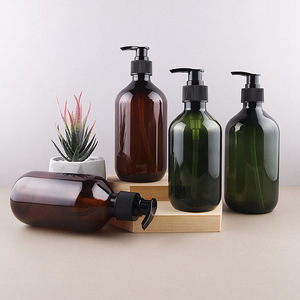 Emballages cosmétiques en plastique PET de 300 ml et 500 ml pour lotion, crème, essence, produits de soin de la peau - Product Image 2