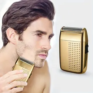 Professional Barbers Supplies Electric Shaving Machine Wireless Reciprocating Shaver Men's Razor