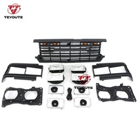 Accessoires de voiture TEYOUTE, calandre chromée avec feux de coin avant, compatible avec Land Cruiser LC60 FJ60 1981-1987, mise à niveau
