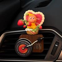 Meilleure Vente 2026 – Désodorisant de Voiture en Peluche à Ions Négatifs pour Sortie d'Air Conditionné – Parfum Purifiant en Forme d'Étoile Mignonne
