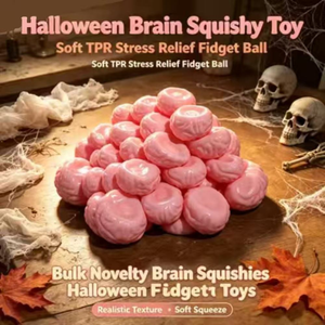 Jouet Squishy Cerveau Géant, Jouets Nouveauté OEM, Balles Anti-Stress en Forme de Cerveau, Jouets Sensoriels Souples pour Enfants, Idéal Halloween - Product Image 6