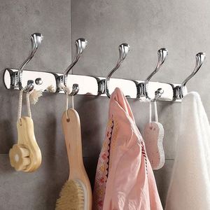 Stylish Durable Eco-Friendly Stainless Steel Wall-Mounted Multi-Color Seamless Thickened <b>Hook</b> for Clothing Door for Home - Product Image 4