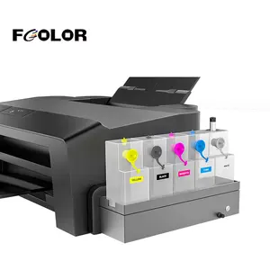Fcolor NEW DIY машина для печати на футболках A3 + A3 ПЭТ пленки переноса DTF принтер L1800