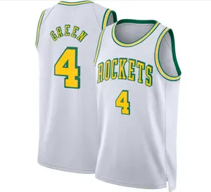 2023 New Wholesale Cheap Stitched Basketball Jersey Houston 4 Jalen Green