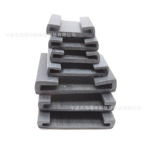 Epdm Rubber <b>Sealing</b> Strips Custom Made For Glass Door <b>Window</b> High Temperature Resistance Wear Resistant - Product Image 4