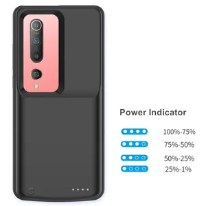 <span class=keywords><strong>10000Mah</strong></span> pour Xiaomi <span class=keywords><strong>Mi</strong></span> 10 10 Pro 10 Lite chargeur de batterie étui support de téléphone couverture batterie externe intelligente pour Xiaomi <span class=keywords><strong>Mi</strong></span> 10S boîtier de batterie - Product Image 3
