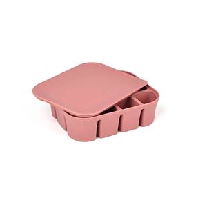 12-Portion Cute Food Grade Silicone Freezer Container with Lid Heatable for Soup Stew Sauce or <b>Lunch</b> <b>Boxes</b> - Product Image 1