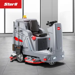 Depurador de suelo industrial automático SX1100 Máquina de limpieza inteligente Ride On Floor Scrubber