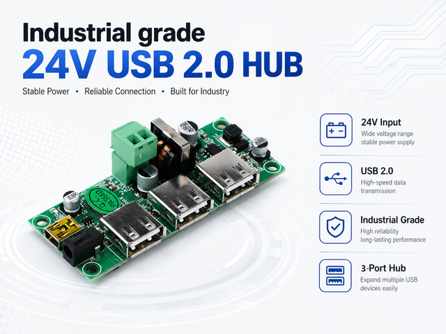 Factory Development of PCBA2.0 Hub3 USB Isolated Multi-port Hub Extender Appliance Universal Board Usb Hub Board