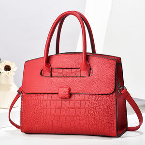 Modello <span class=keywords><strong>europeo</strong></span> di <span class=keywords><strong>coccodrillo</strong></span> americano da donna di lusso leggero grande capacità borsa a tracolla in poliestere alla moda elegante - Product Image 4