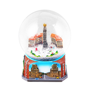 Boule à neige en résine Souvenir touristique <span class=keywords><strong>France</strong></span> Paris avec <span class=keywords><strong>tour</strong></span> Eiffel Globe d'eau peint à la main pour la décoration intérieure - Product Image 3