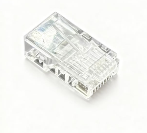 Премиум Cat6 <span class=keywords><strong>RJ45</strong></span> модульные заглушки, совместимые с твердым многожильным UTP 10А, медным контактом, корпус ПК с поддержкой питания - Product Image 4