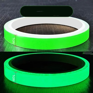 Luminous Tape Green/Blue Fluorescent Reflective Self-adhesive Stickers Dark Safety DIY Home Party Supplies Decorative - Product Image 4