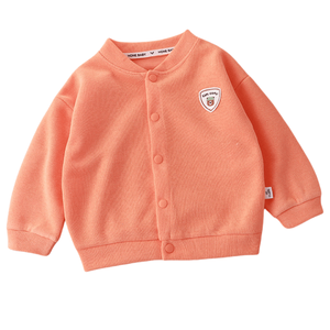 学步女童毛衣春秋潮流休闲针织夹克开衫热销男童长袖时尚毛衣 - Product Image 1