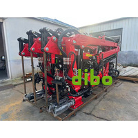 TUV CE approuvé foresterie remorque montée PTO entraînement trois points accouplement hydraulique tracteur grues avec treuil