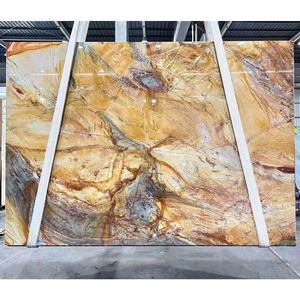 Quartzite naturel poli, grande dalle moderne pour villa, épaisseur 18 mm, Colbri Rubi, pour décoration intérieure et comptoirs en quartzite. - Product Image 2