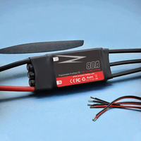 Contrôleur de moteur sans balais ESC pour drones FPV électriques RC et modèles réduits d'avions (plastique)