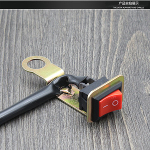 Electric Motorcycle Power <b>Switch</b> With Bracket 10 Amps <b>Push</b> <b>Button</b> Light Control For Street Off-road Dual Sport Modification - Product Image 2