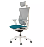 Chaise de bureau ergonomique Offres Spéciales pour ordinateur Chaise de bureau pivotante en tissu maillé à dossier haut