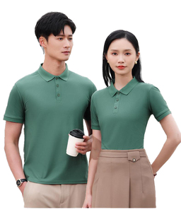 Polo décontracté pour homme en coton, personnalisable avec logo brodé ou imprimé, idéal pour le sport et le golf, vente en gros - Product Image 3