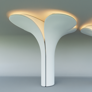 <span class=keywords><strong>Pilar</strong></span> de Arte Escultural GRG para Teatro y Auditorio, Diseño Geométrico Hueco, Característica Acústica - Product Image 6
