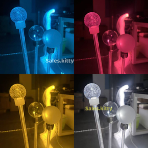 Luz <span class=keywords><strong>de</strong></span> <span class=keywords><strong>Fibra</strong></span> Óptica para Jardín, Resistente al Agua, con Iluminación Lateral RGB, para Exteriores, con Forma <span class=keywords><strong>de</strong></span> Hongo - Product Image 4