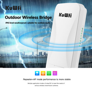 USA <span class=keywords><strong>Stock</strong></span> KuWFi 900Mbps all'aperto 3km 5km Range Wireless PTP WiFi punto a Multipoint all'aperto ponte Cpe con porta Gigabit - Product Image 3