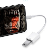 Adaptateur USB2.0 Type C vers USB-A avec prise en charge OTG pour téléphones portables, 100% compatible OEM, transfert de données facile
