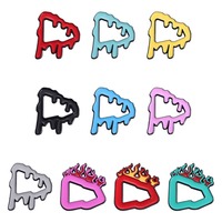 Logo personnalisé Insigne en métal émaillé pour casquette de baseball de golf Épingles à chapeau prêtes à être expédiées