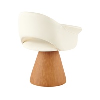 Fauteuil de salon haut de gamme en cuir PU artistique, idéal pour la détente, chaise de salon