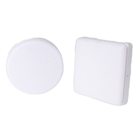 Plafonnier LED Moderne Sans Cadre en Plastique 40W, Grand Spot Encastré pour la Maison, Protection Oculaire, Utilisation Intérieure Douce, Garantie 2 Ans